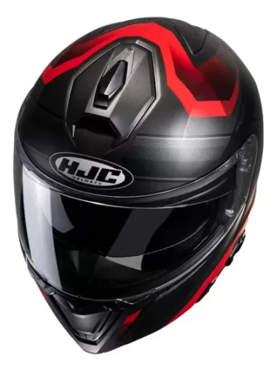 Casco HJC i90 LARK Rojo - Imagen 2