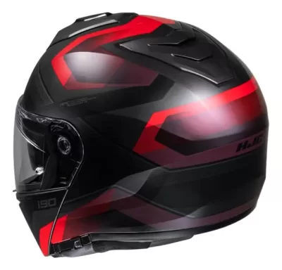 Casco HJC i90 LARK Rojo - Imagen 3