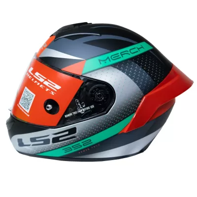 Casco Ls2 352 Rookie Merch Rojo