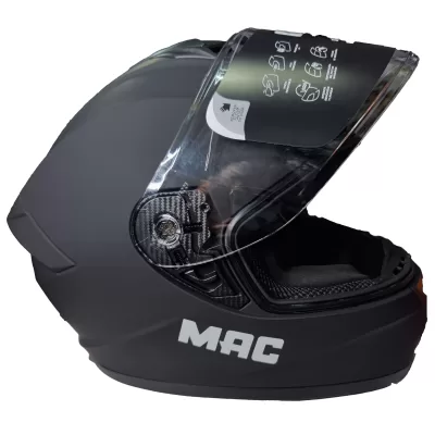 Casco MAC Starter - Negro Mate - Imagen 4