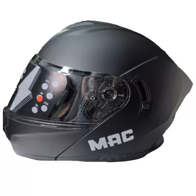 Casco Rebatible MAC BLAZE - Negro - Imagen 4