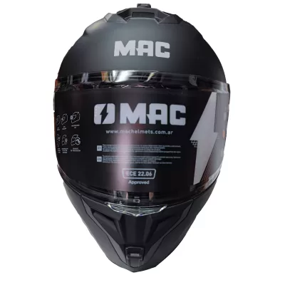 Casco Rebatible MAC BLAZE - Negro - Imagen 3