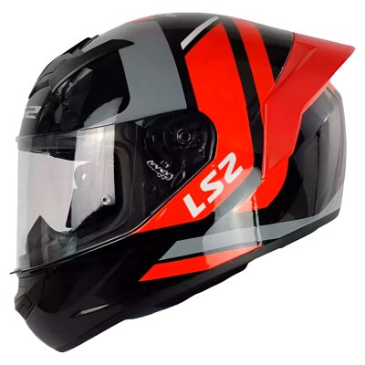 Casco Ls2 352 Rookie Down - Rojo