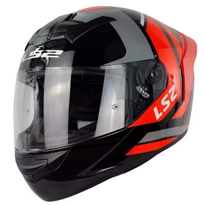Casco Ls2 352 Rookie Down - Rojo - Imagen 4