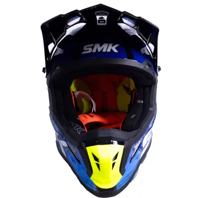 Casco SMK Alterra Smiley - Azul - Imagen 2