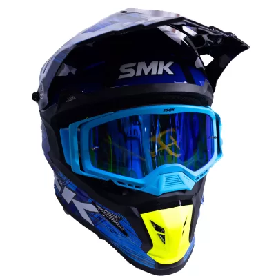 Casco SMK Alterra Smiley - Azul - Imagen 3