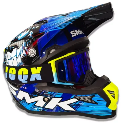 Casco SMK Alterra Smiley + Antiparra