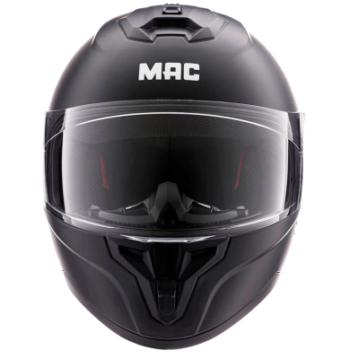 Casco MAC Volt Solid Negro / Mate - Imagen 2