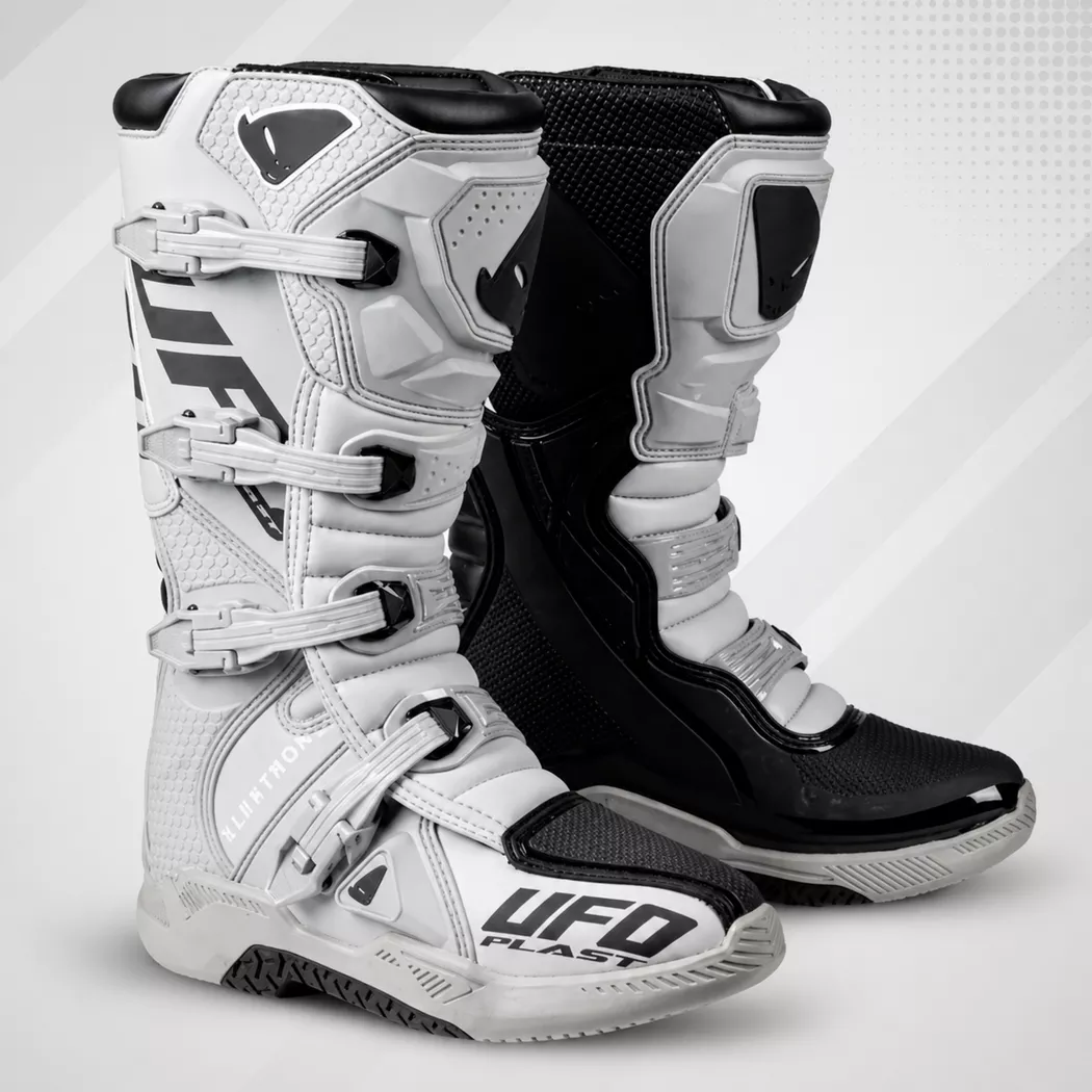 Botas Motocross Ufo Elektron Gris