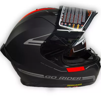 Casco NZI Go Rider Negro