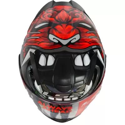 Casco Ls2 352 Rookie FOO DOG - Imagen 5