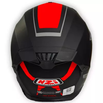 Casco NZI Go Rider Negro - Imagen 4