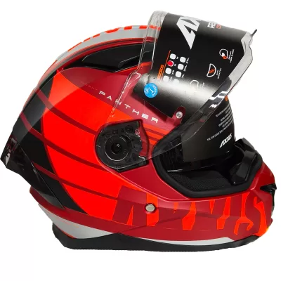 Casco Axxis Panther Flight - Naranja