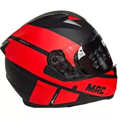 Casco Mac Bass CUARD - Rojo