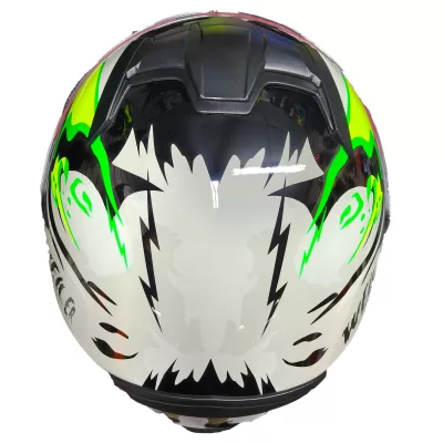 Casco Ls2 352 Rookie Weiler Blanco/Verde - Imagen 3