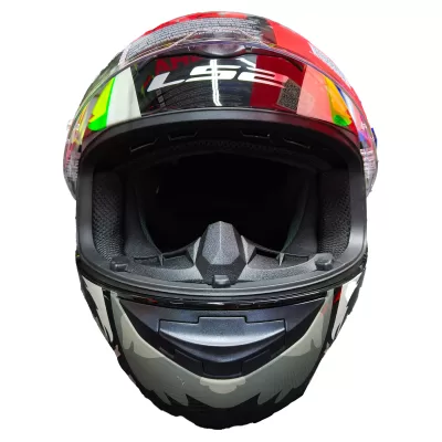 Casco Ls2 352 Rookie Weiler Blanco/Verde - Imagen 4