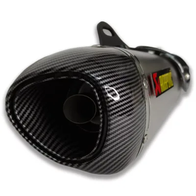 Escape Akrapovic Acero 37 cm - Plata - Imagen 3
