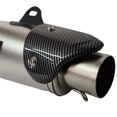 Escape Akrapovic Acero 37 cm - Plata - Imagen 2