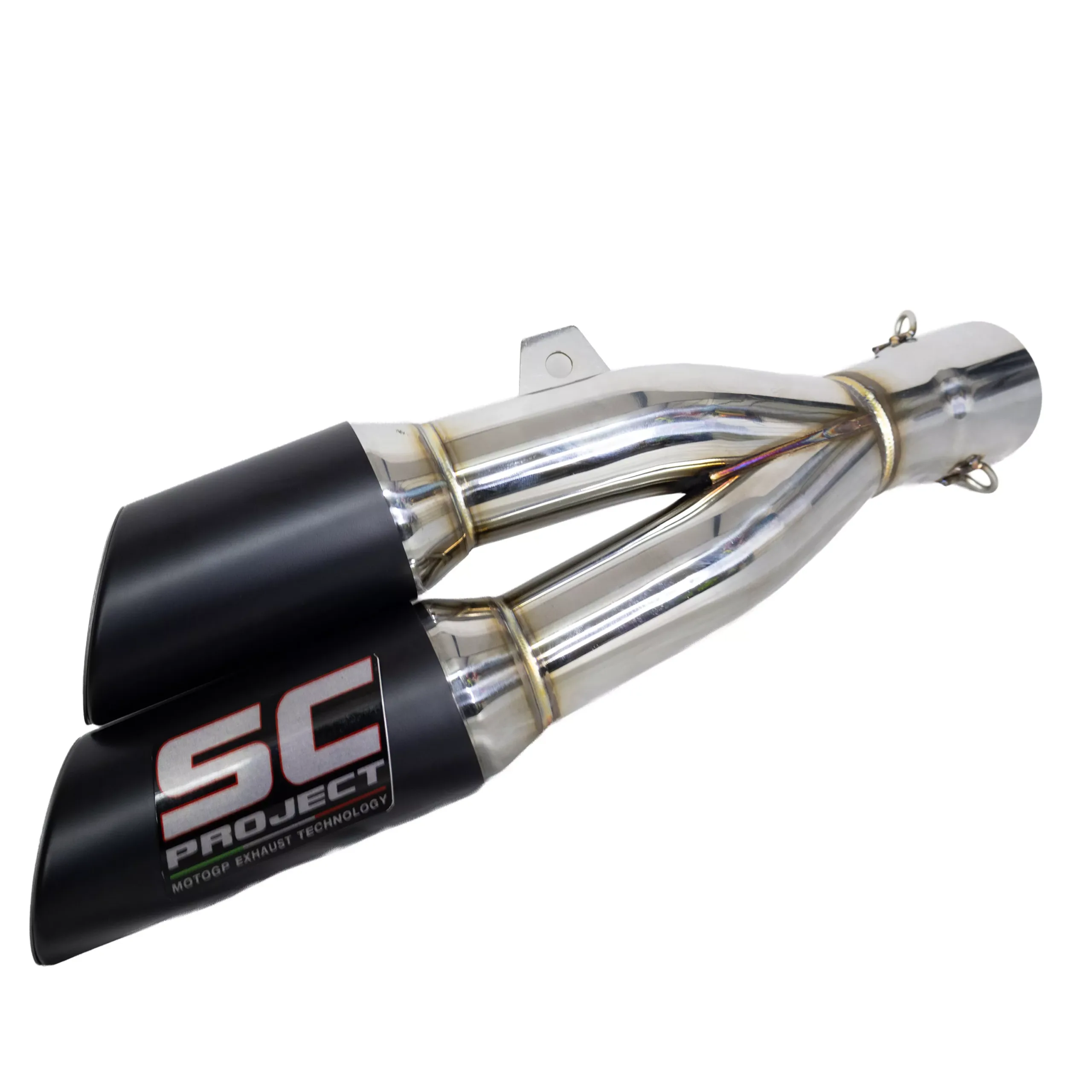 Escape Sc Proyect Doble Salida - Plata/Negro