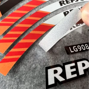 Calco para llanta repsol