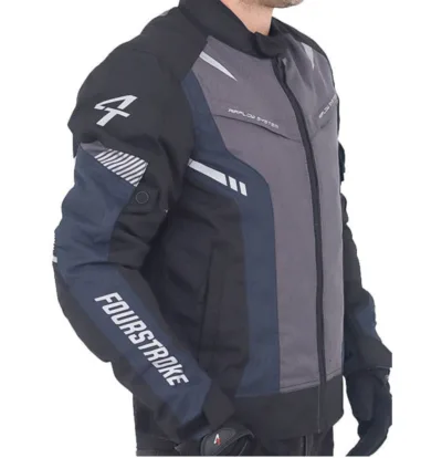 Campera 4 Stroke - Warrior V2 Full Grey - Imagen 3