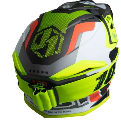 Casco Just1 Reactor J39 - Amarillo/Rojo/Gris - Imagen 4