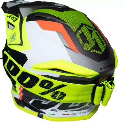 Casco Just1 Reactor J39 - Amarillo/Rojo/Gris - Imagen 2