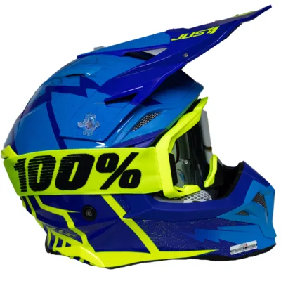 Casco Just1 Poseidon J39 - Azul - Imagen 5