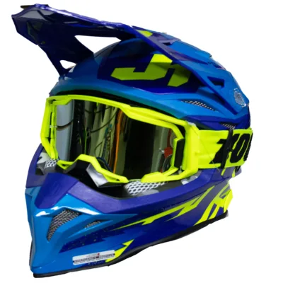 Casco Just1 Poseidon J39 - Azul - Imagen 3