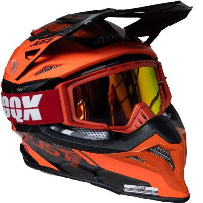 Casco Just1 Reactor J39 - Naranja/Negro - Imagen 5