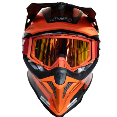 Casco Just1 Reactor J39 - Naranja/Negro - Imagen 2