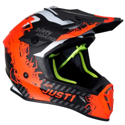 Casco Just1 Mask J38 - Naranja/Negro