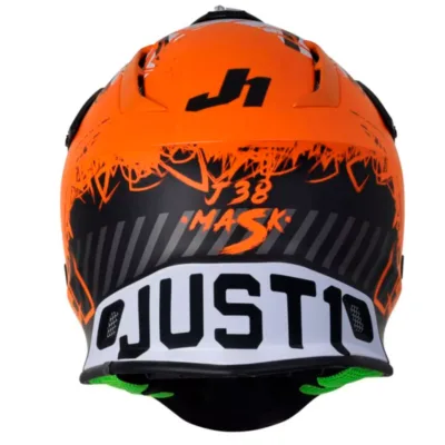 Casco Just1 Mask J38 - Naranja/Negro - Imagen 4