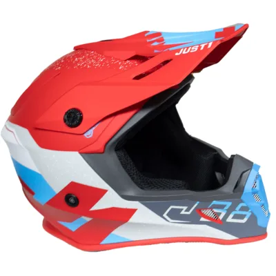 Casco Just1 Korner J38 - Azul/Rojo