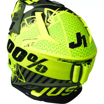 Casco Just1 Mask J38 - Amarillo/Negro/Verde - Imagen 5