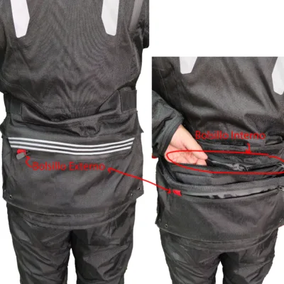 CAMPERA JYV RACE - ATLAS - 4 Estaciones - Negro - Imagen 7