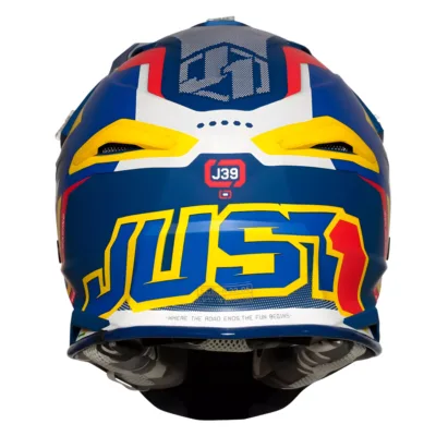Casco Just1 Reactor J39 - Amarillo/Azul - Imagen 4