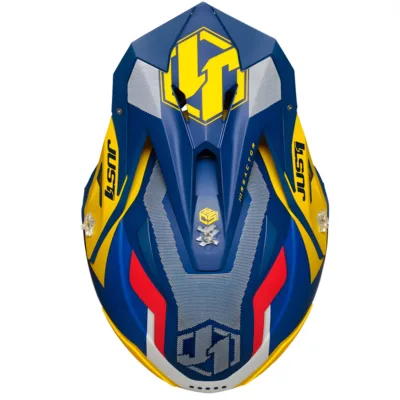 Casco Just1 Reactor J39 - Amarillo/Azul - Imagen 5