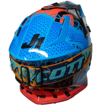 Casco Just1 Mask J38 - Azul/Rojo/Negro - Imagen 4