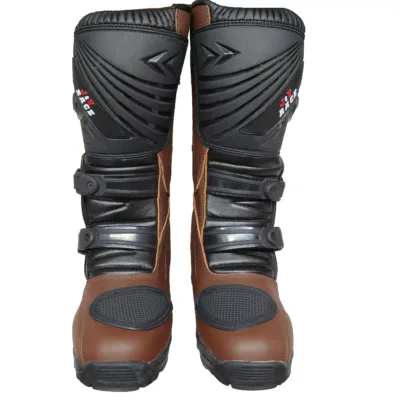 Botas MX Enduro JyV Race - Dust 2025 - Marron - Imagen 2