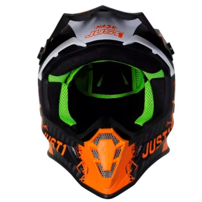 Casco Just1 Mask J38 - Naranja/Negro - Imagen 3