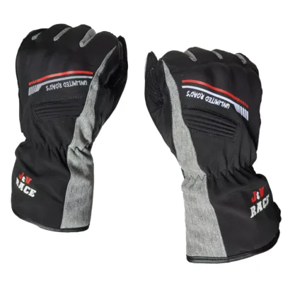 Guantes de Invierno JyV Race Frost - Negro/Gris - Imagen 3