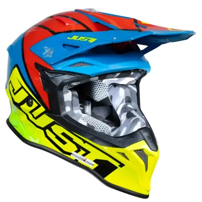 Casco Just1 Thruster J39 - Amarillo/Rojo/Azul