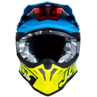 Casco Just1 Thruster J39 - Amarillo/Rojo/Azul - Imagen 3