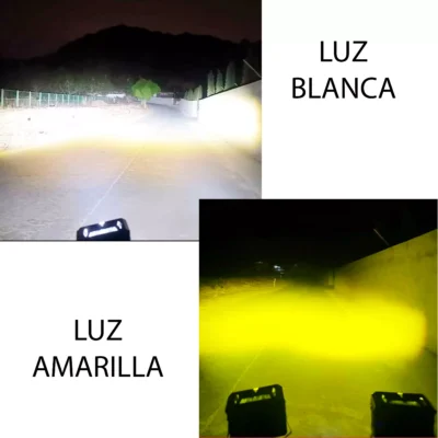 Kit X 2 Faros Led Auxiliar - 6 Lupa - Imagen 4