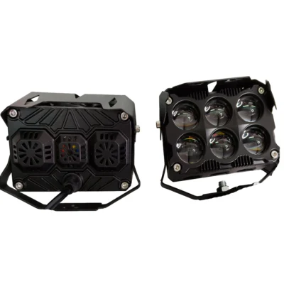 Kit X 2 Faros Led Auxiliar - 6 Lupa - Imagen 3