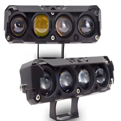 Kit X 2 Faros Led Auxiliar - 4 Lupa - Imagen 5