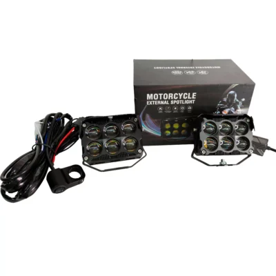Kit X 2 Faros Led Auxiliar - 6 Lupa - Imagen 6