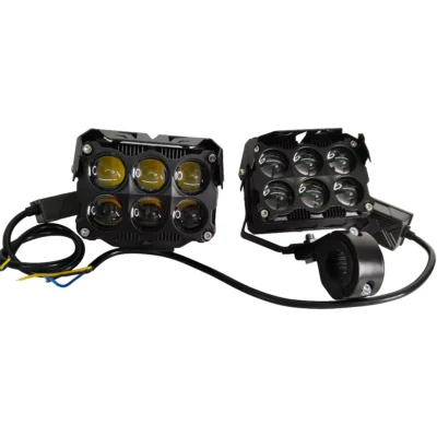 Kit X 2 Faros Led Auxiliar - 6 Lupa - Imagen 9