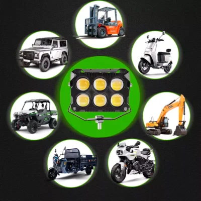 Kit X 2 Faros Led Auxiliar - 6 Lupa - Imagen 7